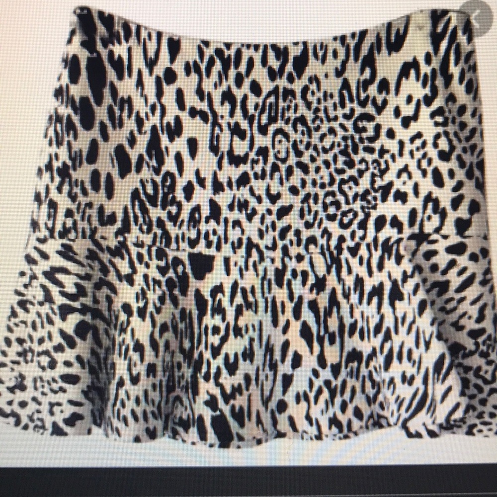 “ZARA” NWT Animal Print Mini Skirt . - Picture 2 of 8